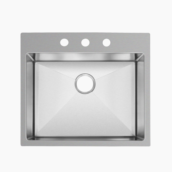 Topmount Single Bowl Sink-AR2522D