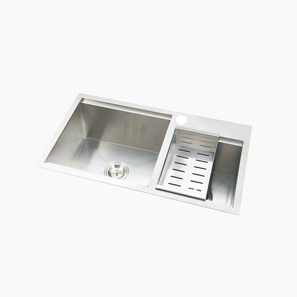 Topmount Double Bowl Sink -B7850T3