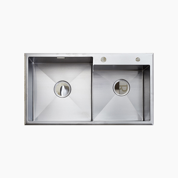 Topmount Double Bowl Sink -BR7645TX