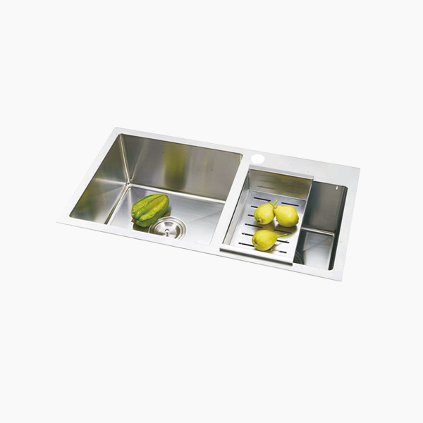 Topmount Double Bowl Sink -BR8250T2